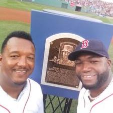 Pedro Martinez and David Ortiz