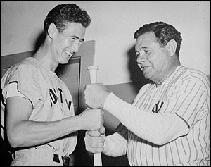 Ted Williams and Babe Ruth